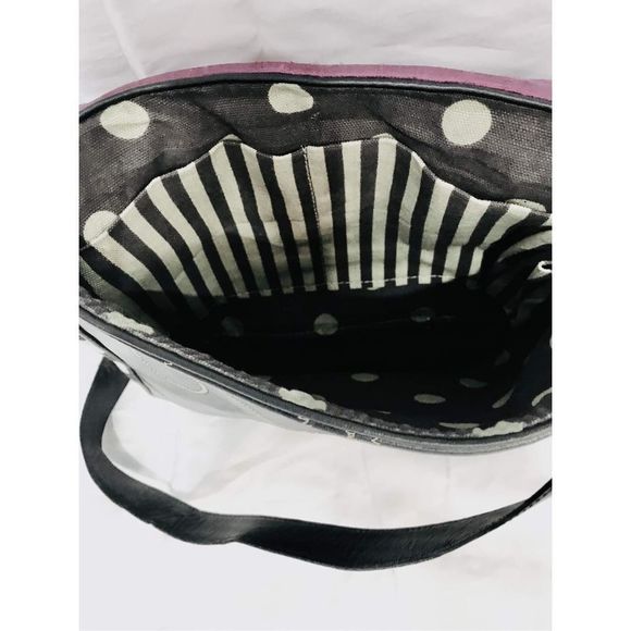 Silver Plum Shoulder Bag, Handcrafted, BOHO Whimsey, EUC Grandma, Unique - Picture 4 of 7